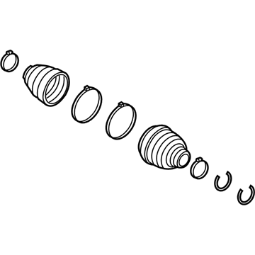 Lincoln 8G1Z-3A331-B Boot Kit