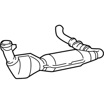 Ford 2L3Z-5E212-CB Catalytic Converter Assembly