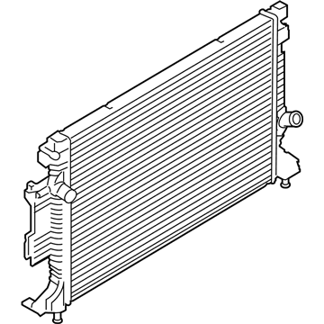 Lincoln EJ7Z-8005-C Radiator