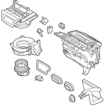 Ford LK4Z-19B555-J A/C & Heater Assembly