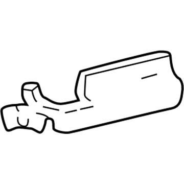 Ford F81Z-2627541-BAC Door Armrest Assembly