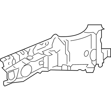 Lincoln 4L3Z-16C274-AA Upper Rail