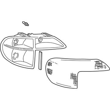 Ford F67Z-13201-AA Parking/Marker Lamp