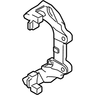 Lincoln Brake Caliper Bracket - BV6Z-2B292-B