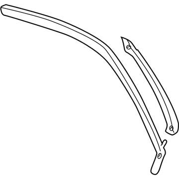 Ford Explorer Sport Door Seal - 1L2Z9851222AAA