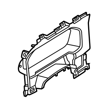 Ford PC3Z-26044D70-AA Cluster Bezel