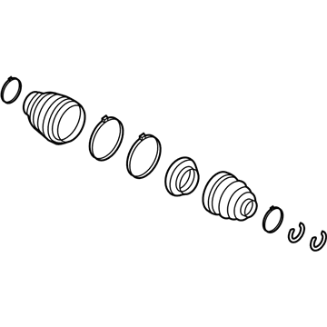 Ford 8G1Z-3A331-B Boot Kit