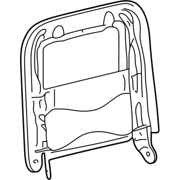 Ford 6W7Z-5461019-A Seat Back Frame