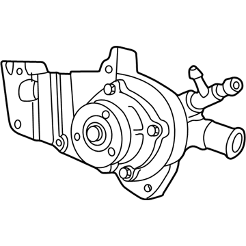 Ford F7CZ-8501-AB Pump Assembly - Water