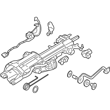 2006 Lincoln Navigator Steering Column - 6L7Z-3C529-B