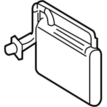 Ford 6E5Z-19860-AA Evaporator Core