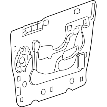 Ford 7L2Z-78237A04-B Water Shield