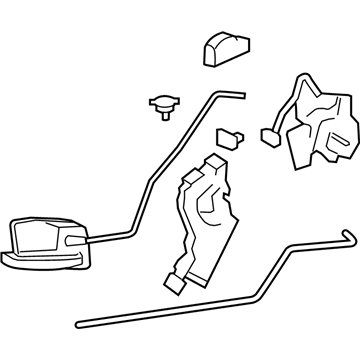 Ford Explorer Door Lock - 3L2Z-78264A00-CB