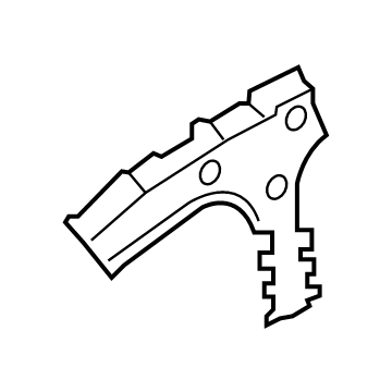 Ford FT4Z-58513A08-A Rail Assembly - Roof - Side