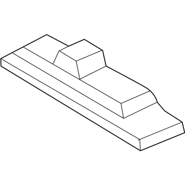 Lincoln DP5Z-13550-A License Lamp