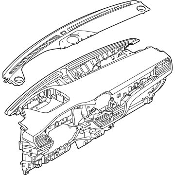 Ford PJ6Z-7804320-AA Instrument Panel