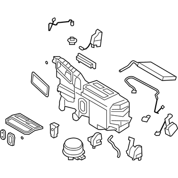 Ford 9T4Z-19B555-G Evaporator Assembly