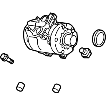 Ford 9L3Z-19703-E Compressor Assembly