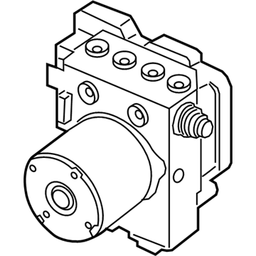 Ford Ranger ABS Pump And Motor Assembly - HB3Z-2C405-A