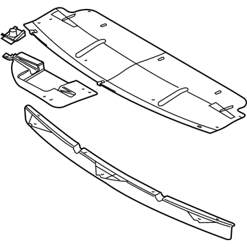 Ford 8G1Z-8327-A Deflector