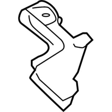 Ford BK3Z-99611B90-AA Seat Belt Anchor