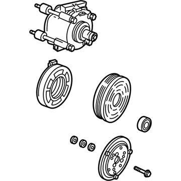 Ford 4F2Z-19703-AB Compressor Assembly