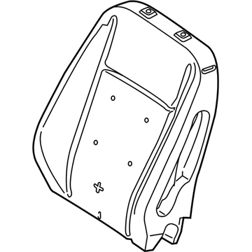 Ford CJ5Z-7864811-A Seat Back Pad