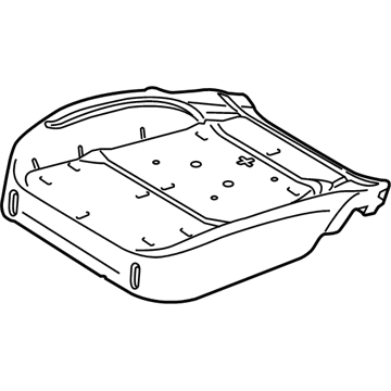 Ford CJ5Z-78632A23-A Seat Cushion Pad