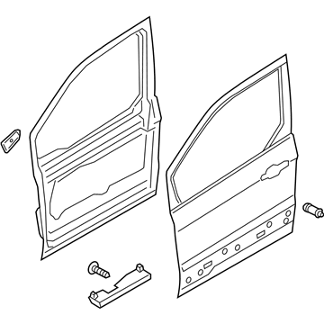 Ford KT1Z-6120124-C Door Shell