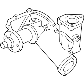 Ford F81Z-8501-A Water Pump Assembly