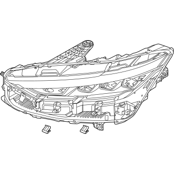 Ford LJ8Z-13008-W Headlamp