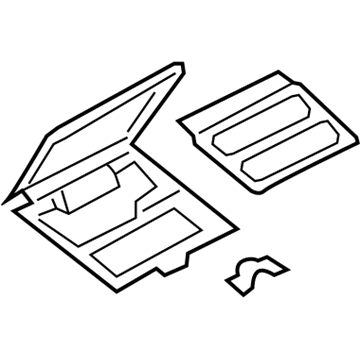 Ford 8F9Z-7413594-AA Compartment Assy - Stowage