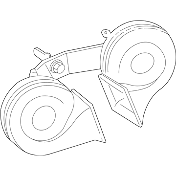 Ford 7F9Z-13832-A Horn Assembly