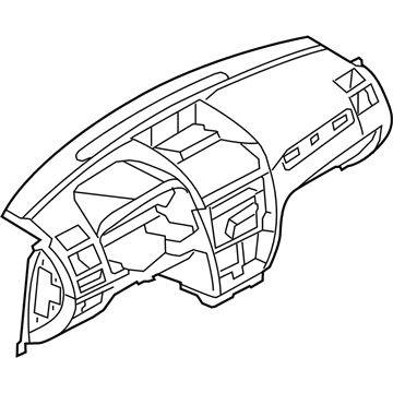 Ford AE5Z-5404320-AE Instrument Panel