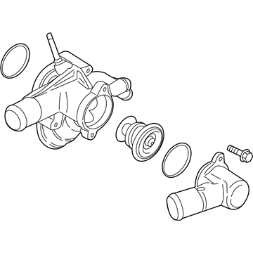 Lincoln AT4Z-8A586-C Thermostat Housing