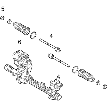 Ford Explorer Rack And Pinion - EB5Z-3504-BL