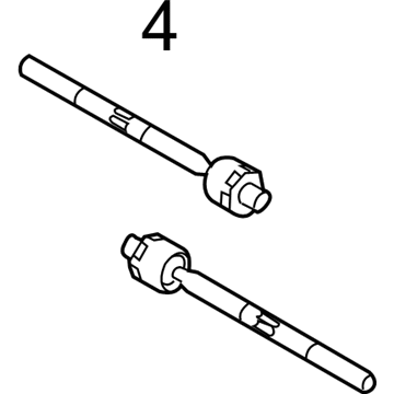 Ford BB5Z-3280-A Inner Tie Rod