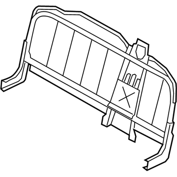 Ford 8C2Z-16613A38-A Seat Back Frame