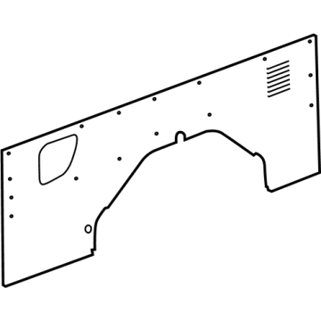 Ford LK4Z-6131012-EB TRIM - LOAD COMPARTMENT