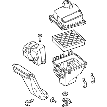 Lincoln F2GZ-9600-C Air Cleaner Assembly