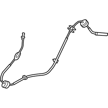 Ford Transit Connect Door Latch Cable - DT1Z-61266A46-C