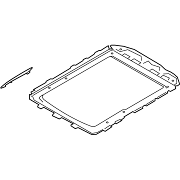 Lincoln ML3Z-16502C22-A Sunroof Frame