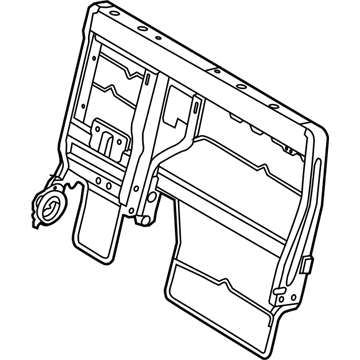 Ford BB5Z-78613A39-B Seat Back Frame