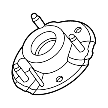 2021 Ford Bronco Shock And Strut Mount - MB3Z-18A161-D