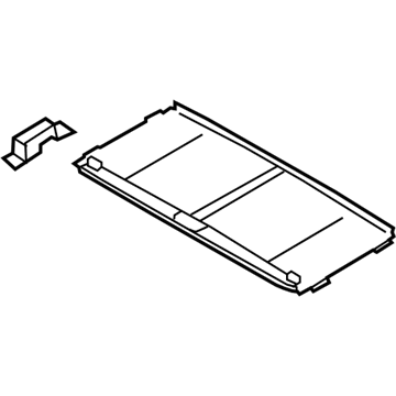 Ford DC3Z-18519A02-AA Sunshade