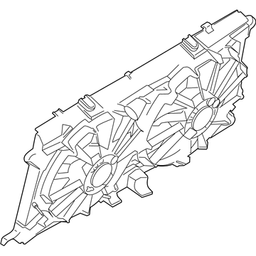 Lincoln HL3Z-8C607-D Fan Assembly