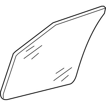 Ford 8L2Z-7821410-A Door Glass