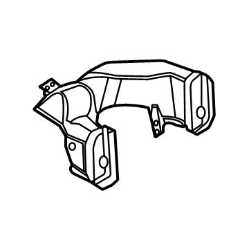 Ford M1PZ-18C433-A Center Duct