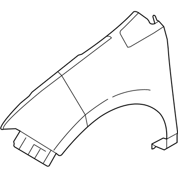 Ford Edge Fender - CT4Z-16006-A