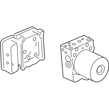 Lincoln ABS Pump And Motor Assembly - FL1Z-2C215-B